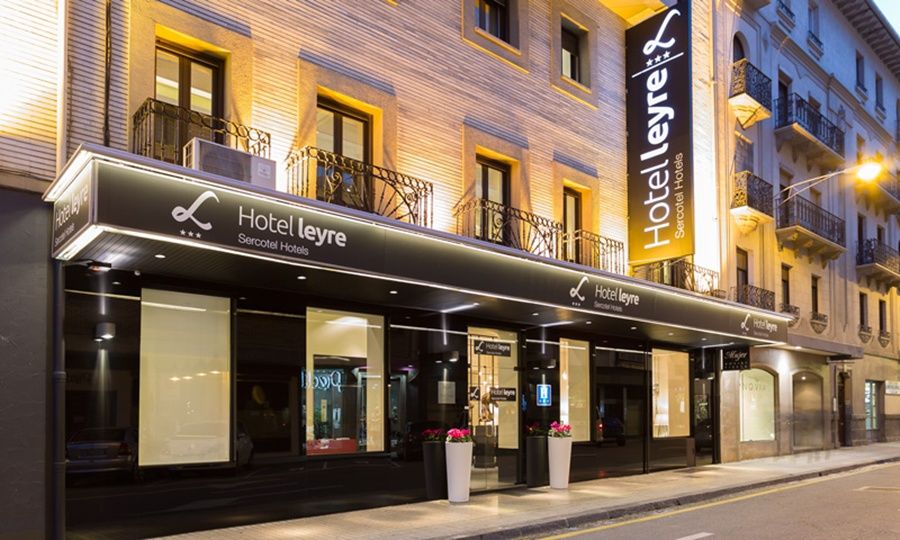 Hotel Leyre Pamplona Exterior foto